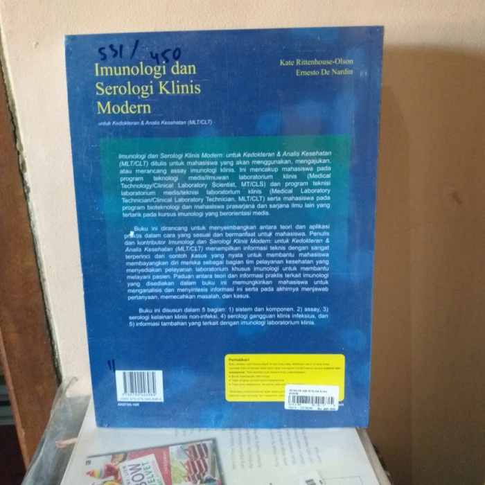 Must Have Imunologi Dan Serologi Klinis Modern Egc Buku Original Terlaris