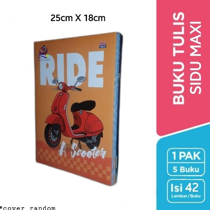 

Diskon Habis Tbmo Buku Tulis Eb 42 Maxi Isi 5Pcs Sidu