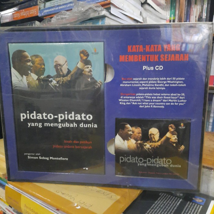 Flash Sale Pidato Pidato Yang Mengubah Dunia Plus Cd. Termurah
