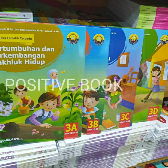 Promo Tematik Kelas 3 Sd K13 Semester 1 Yudistira 4 Buku Terbaru