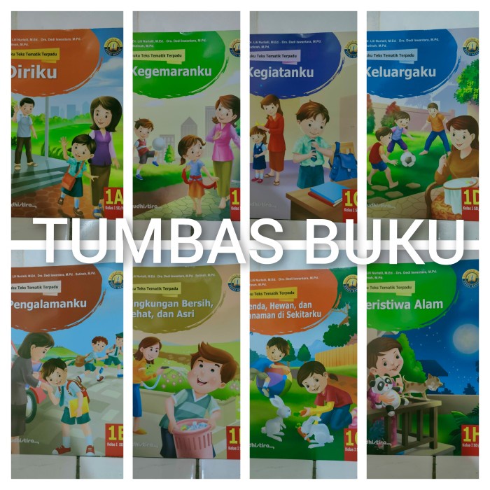 Hot Sale Buku Teks Tematik Terpadu Kls 1A-1H Paket Kur 2013 Yudhistira Termurah