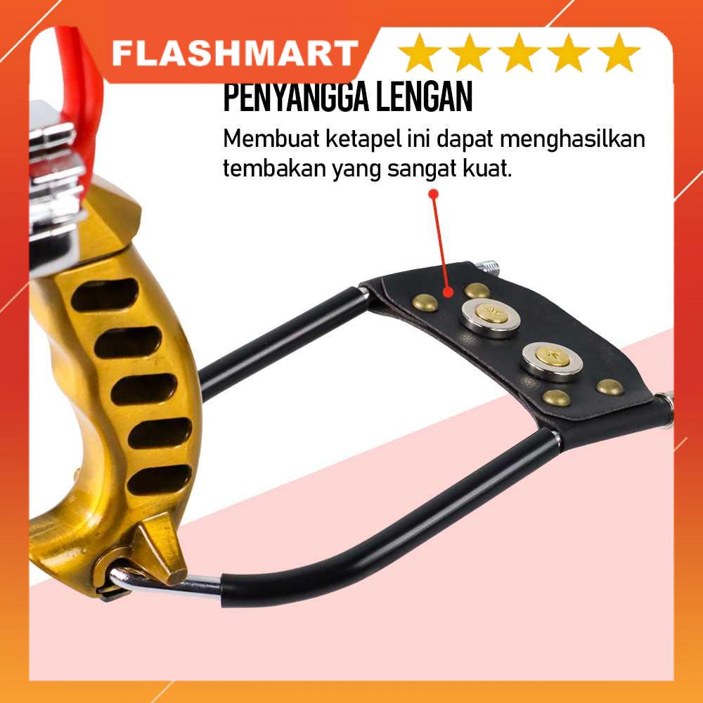 FLASHMART Ketapel Powerful Slingshot - HW-GJ051