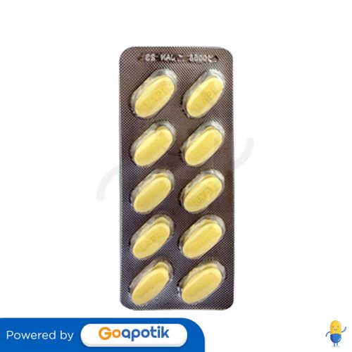 LAPISTAN 500 MG STRIP 10 KAPLET