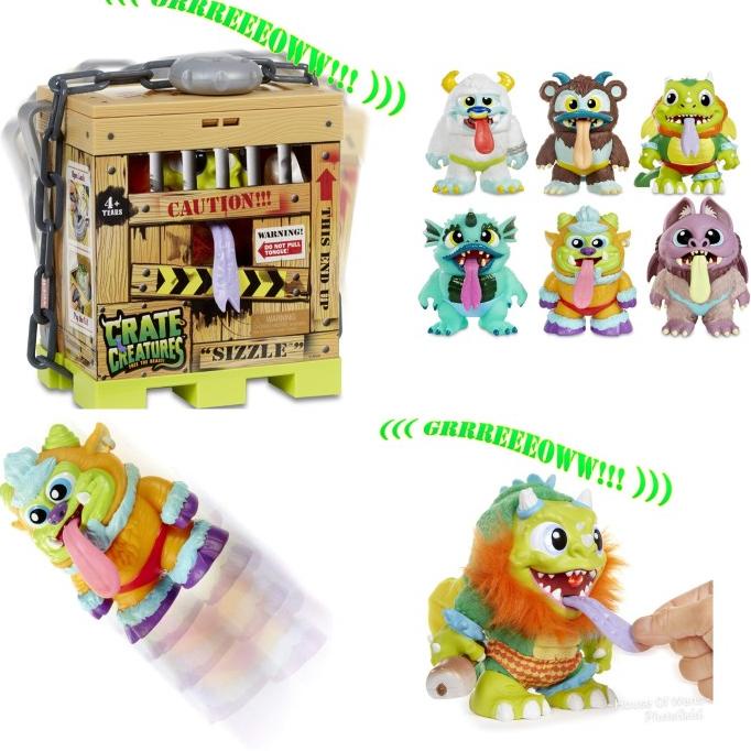 CRATE CREATURES SURPRISE! FLINGERS - MAINAN ANAK ORIGINAL