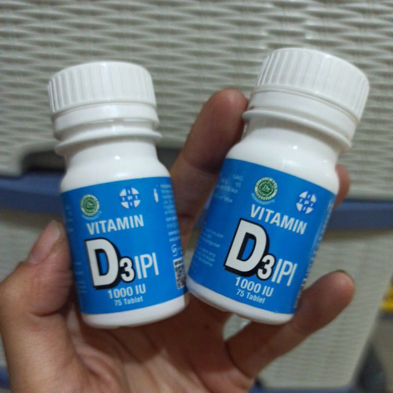 Vitamin D3 D 3 ipi 1000iu 1000 iu 75 tablet