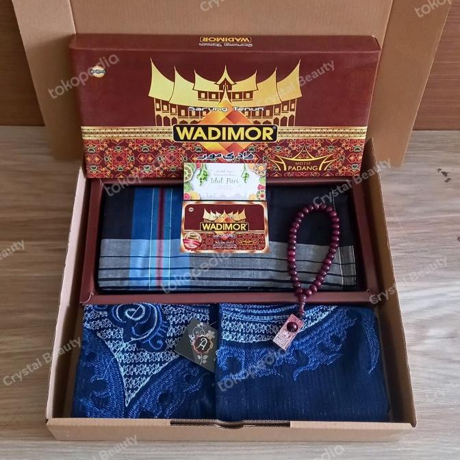 Sarung Wadimor Baju Koko Pakaian Pria Muslim Hampers Cowok Paket Murah
