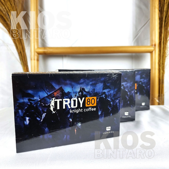 Kopi Troy 80 Kopi Stamina Pria Dewasa Per-Box