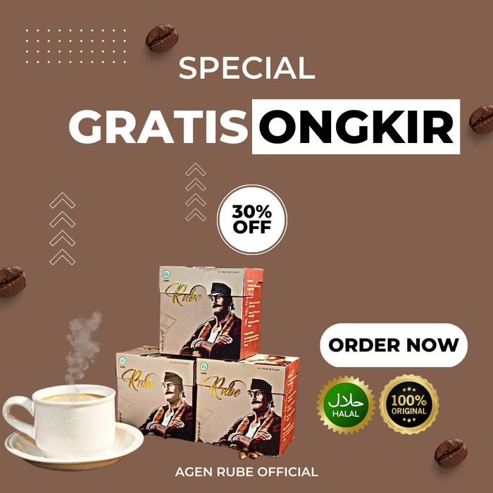 

Kopi Rube Original - Kopi Kuat Pria Dewasa Coffe - 1BOX