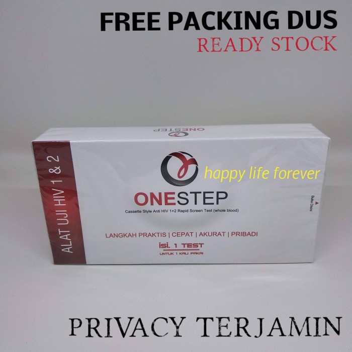 ONESTEP HIV TEST - Alat Uji HIV - HIV Tes - Alat Tes HIV - Cek HIV
