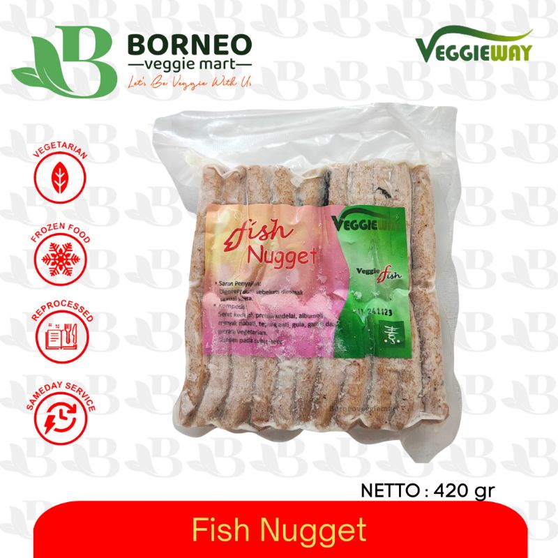 

Fish Nugget Veggieway | Nugget ikan Vegetarian | Nugget vegetarian