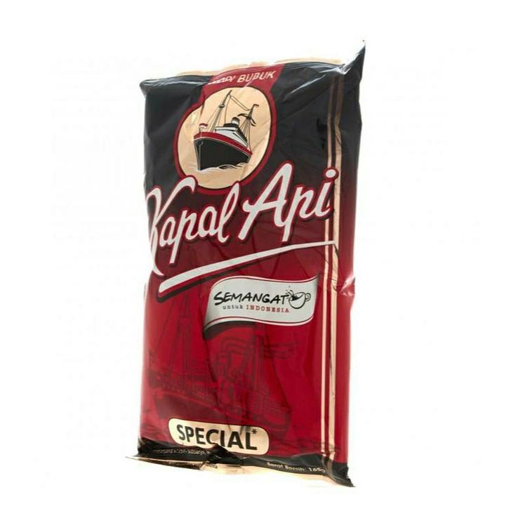 

Kopi Kapal Api tanpa gula 165gr