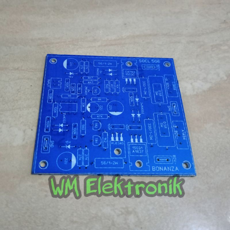PCB SOCL 506 PCB Power SOCL 506 bahan  fiber FR3