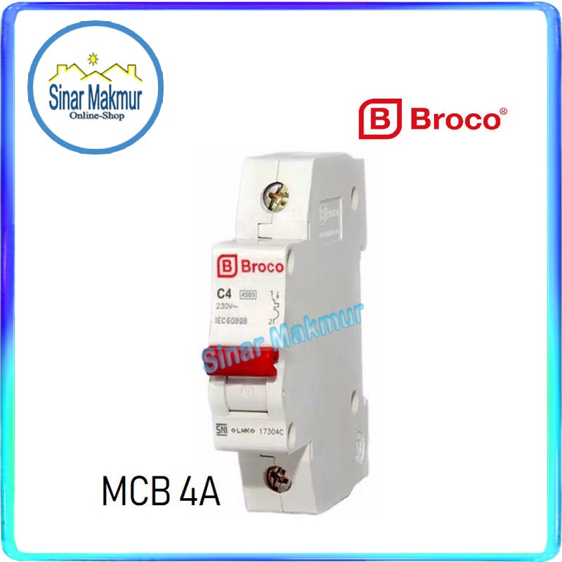 Saklar MCB 4A Ampere (BROCO)