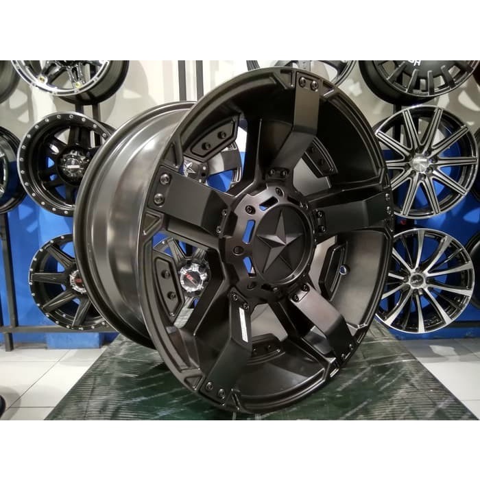 Velg Mobil HSR Tipe RASTA 2 Ring 18 Pajero Dakar Sport Fortuner VRZ