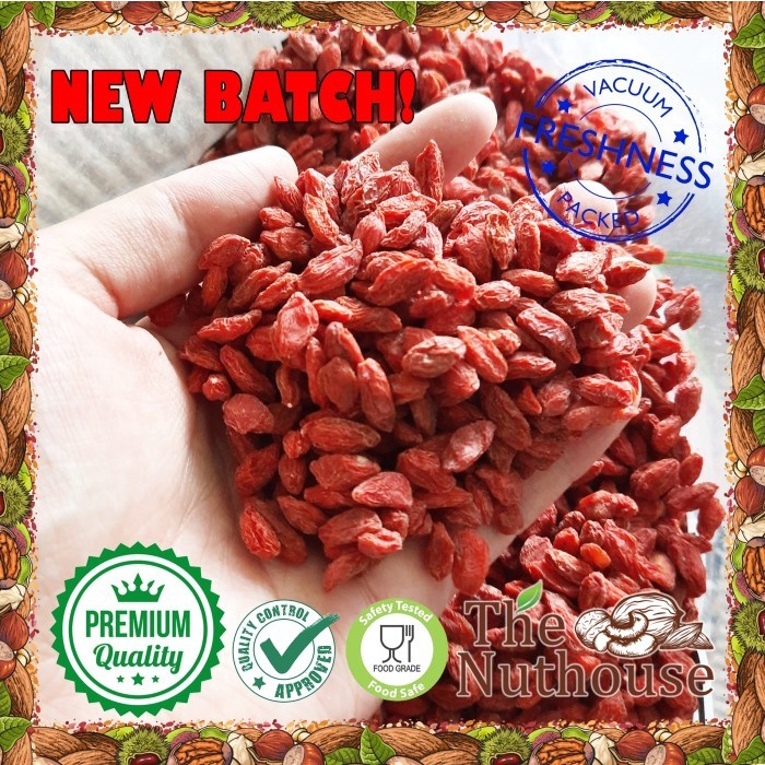 

500gr Gojiberry / Goji Berry / Kici / Wolfberry [PREMIUM GRADE A]