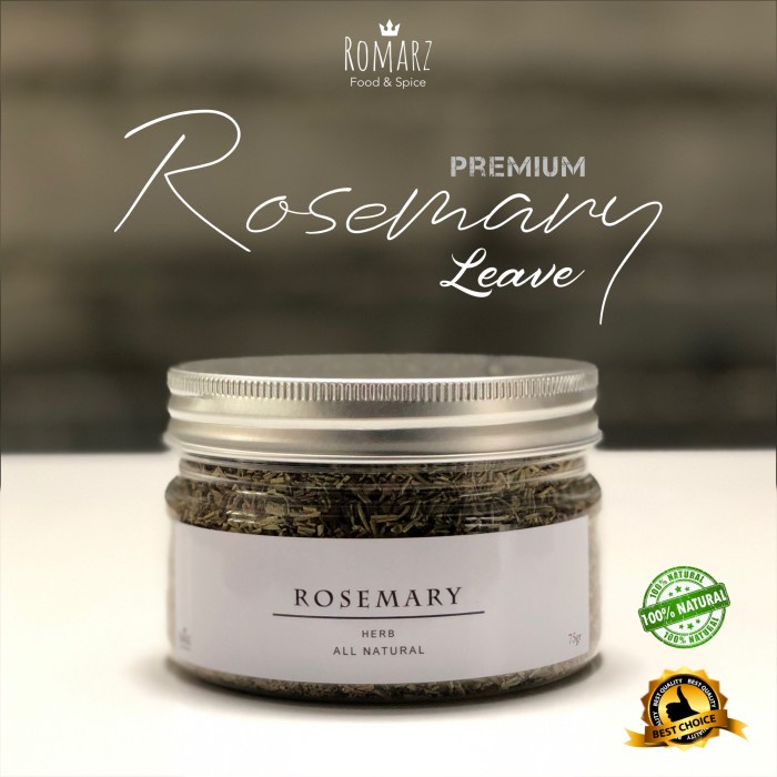 

ROSEMARY LEAVES PREMIUM DAUN ROSEMARY KERING 75gr