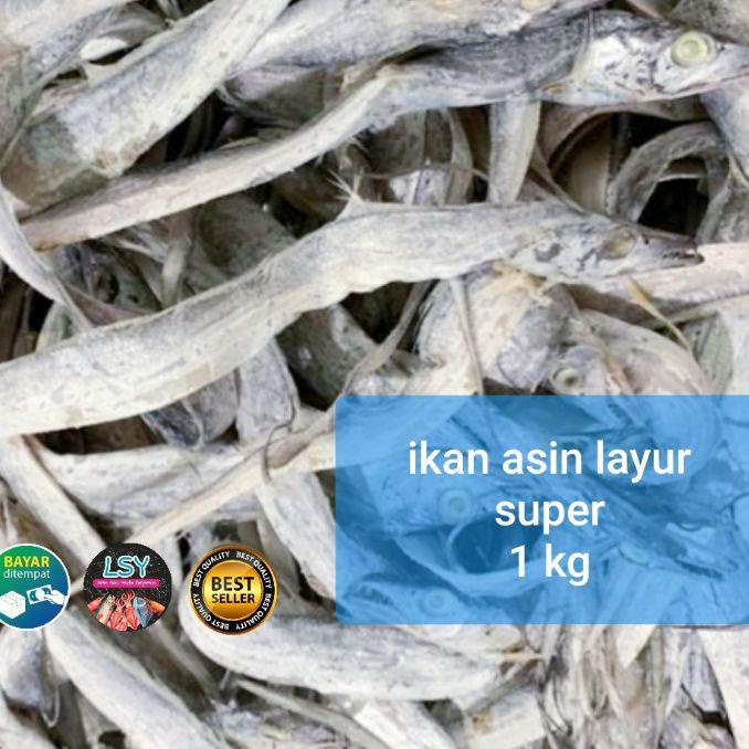 

Promo⭐✅ikan asin layur super 1kg