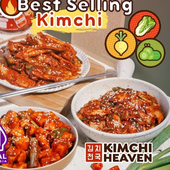 

Discount✔️⭐600g Fresh Korean Kimchi in Jar Halal (Sawi / Lobak /Timun / Mix) Makanan Korea Halal Kimchi Korea Halal Korean Food Kfood Jajanan Cemilan Siap Saji Frozen Instant Murah Enak Premium