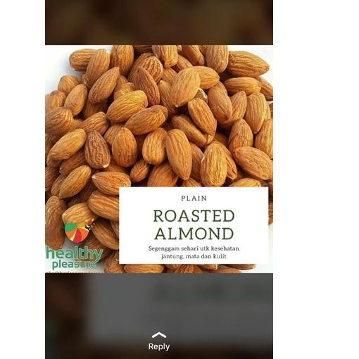 

Diskon✅⭐ROASTED ALMOND PLAIN 1000G