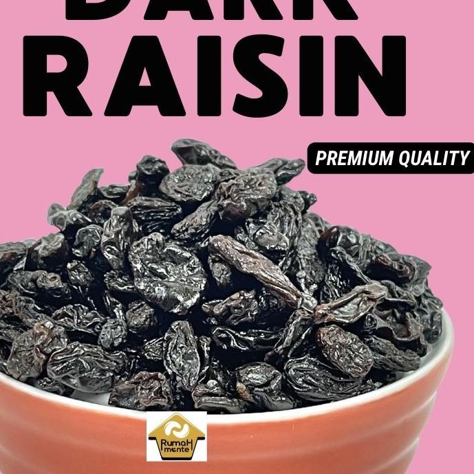 

Termurah | KF7 | DARK RAISIN 1KG KISMIS HITAM (CEMILAN DIET BUAH KERING)