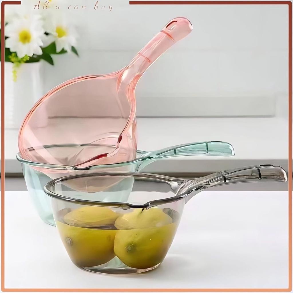 Gayung Transparan Estetik Serbaguna / Gayung Transparan / Gayung Mandi / Gayung Bayi / Wadah / Toile