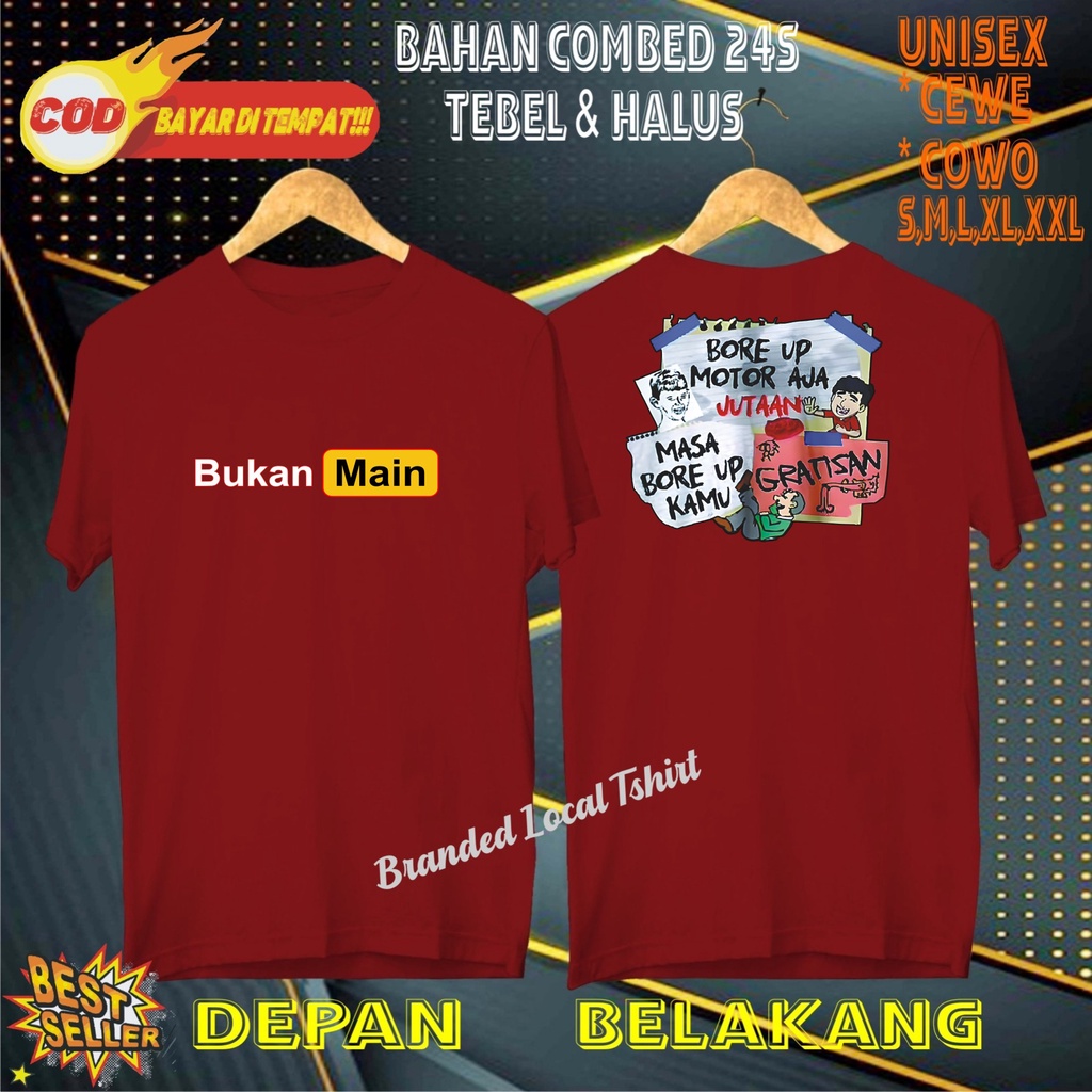 Terviral Kaos db Bmaen Bore Up Motor KAOS MURAH  Kaos Putih Hitam Kaos Terlaris No 1 Promo Diskon