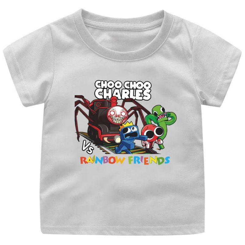 Baju Koas Anak Laki-Laki RAINBOW VS CHOO-CHOO CHARLES 1-13 TAHUN/REMAJA/DEWASA