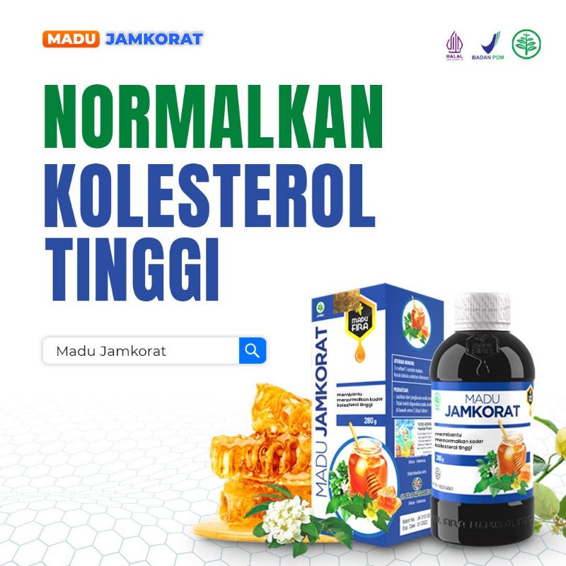 

Obat Asam Urat Madu JAMKORAT Herbal Kolesterol Tinggi Nyeri Sendi dan Rematik