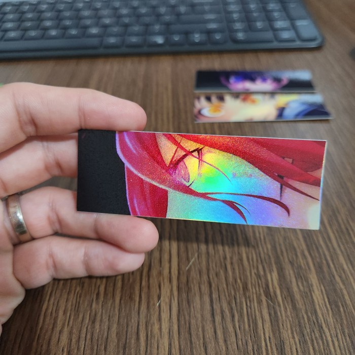 

Sticker Hologram Anime - PSH1680 - Blue lock - Chigiri Slap