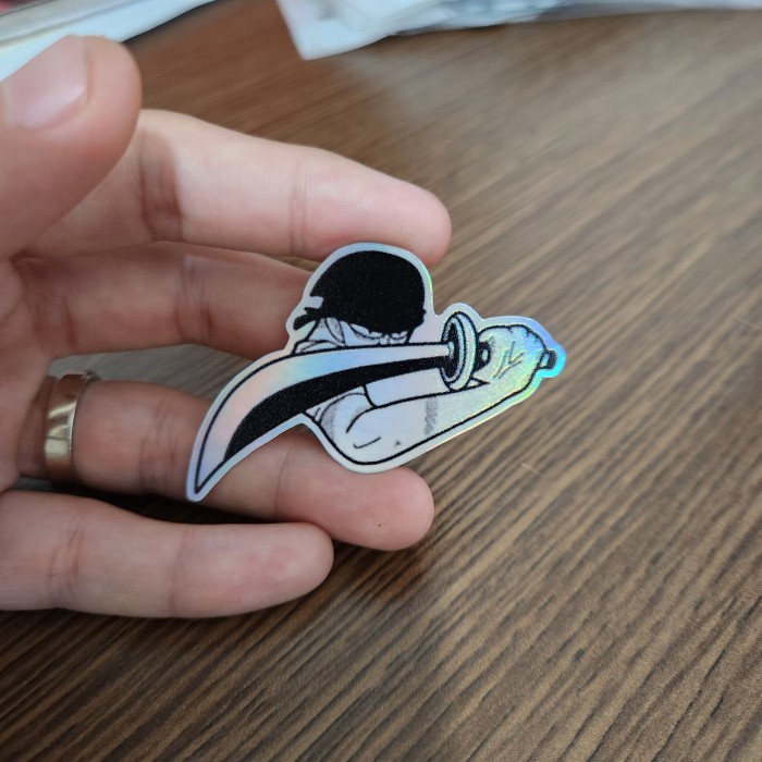 

Sticker Hologram Anime - PSH1673 - One Piece - Zoro