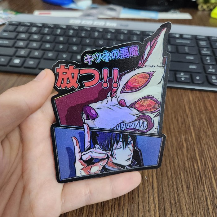 

Sticker Hologram Anime - PSH1600 - Chainsaw