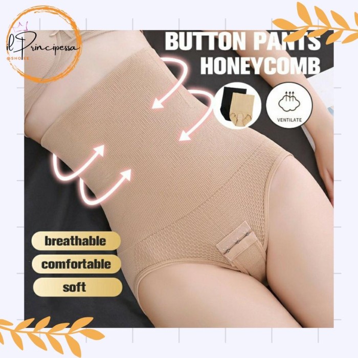 Korset KORSET CELANA PELANGSING BUKAAN BAWAH - KORSET PELANGSING PERUT ori - Beige/Cream, XL-XXL(A0S