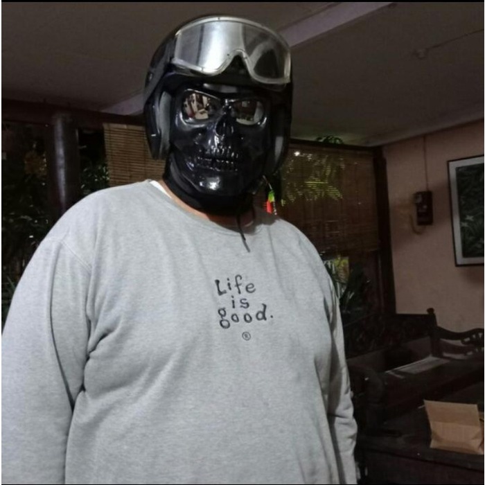 Terlaris Gogless Helm, Ghost Rider