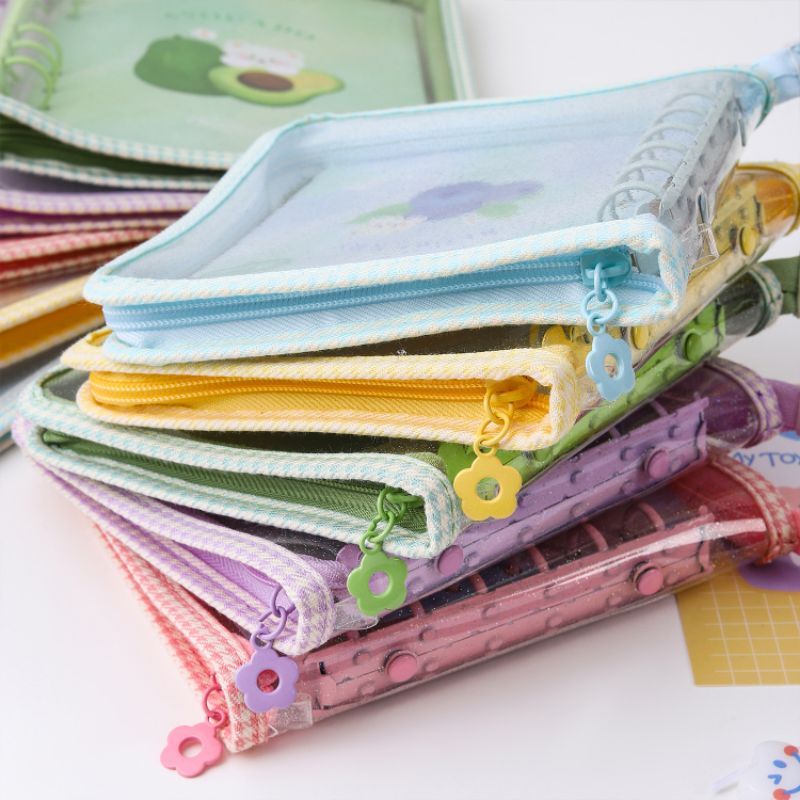 

A5 Binder Resleting Deluxe Seri Fullcolour Liss Kotak Cover Glitter 6 Ring