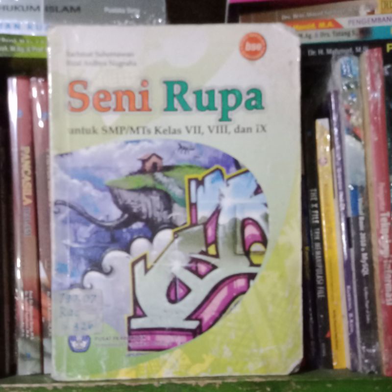 Seni Rupa untuk SMP MTs Kelas VII VIII IX 7 8 9 Rachmat Suhernawan BSE Kode K-SMP 031 Asli Original 