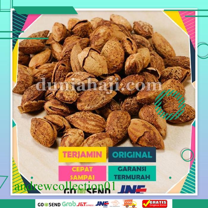 

MURAH!!! KACANG ALMOND OLEH-OLEH HAJI DAN UMROH 250 GR FREE ONGKIR
