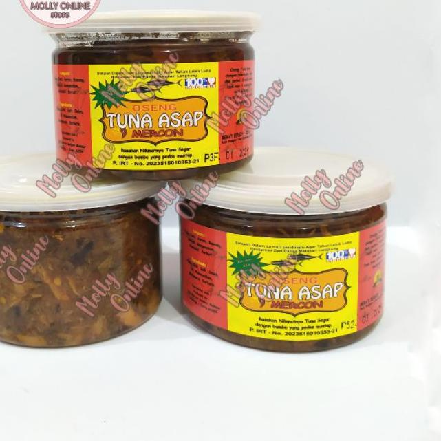 

Promo | KF7 | Mercon Oseng Tuna Asap Sambal Pedas 250g Sambel Pedes Siap Saji