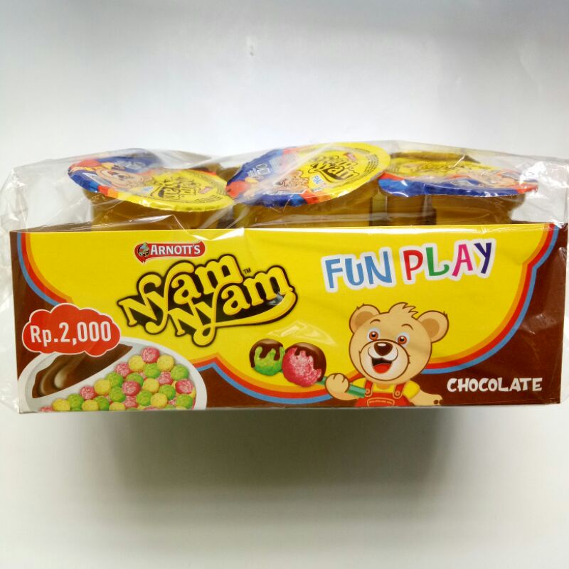 

NYAM NYAM FUN PLAY Coklat Cokelat Mini Pack Isi 12 pcs
