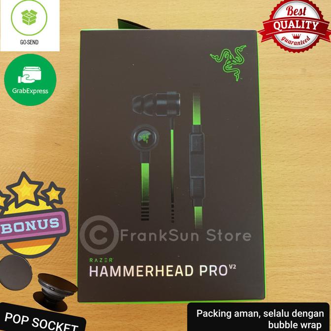 earphone headset gaming razer hammerhead pro v2.0 Original