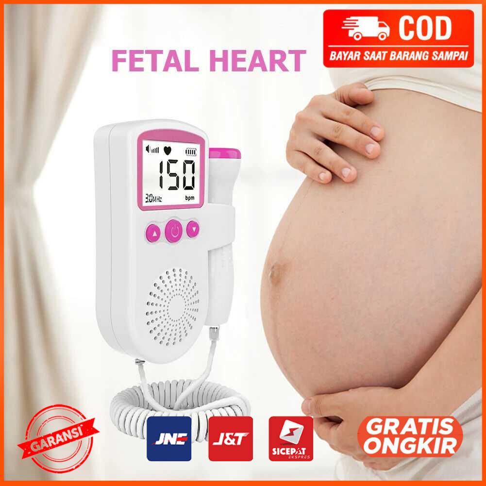 Alat Deteksi Jantung Janin Bayi Fetal Doppler Heartrate Monitor T501