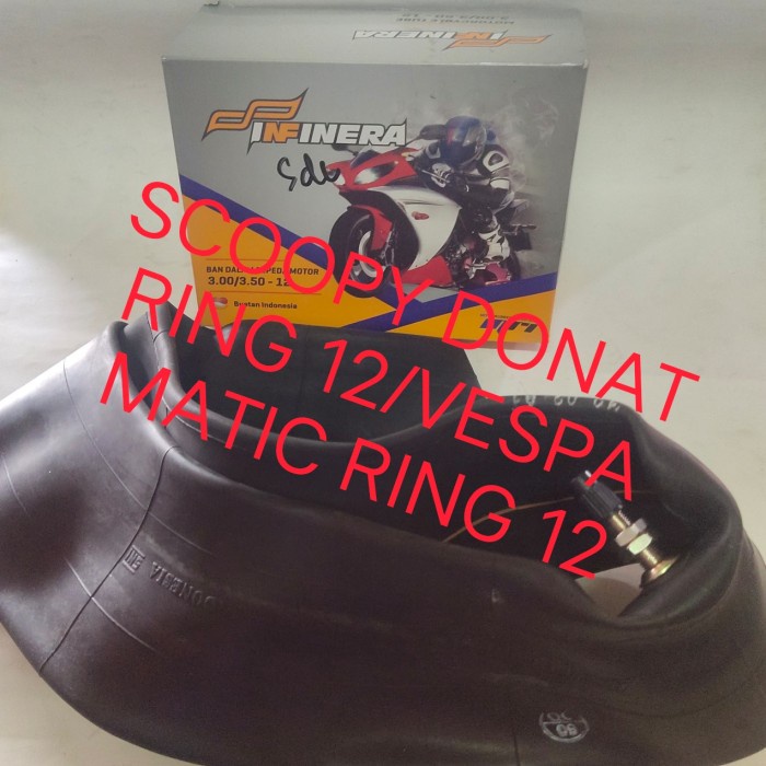 Ban Dalam Ring 12 Khusus Scoopy Donat Vespa Matic