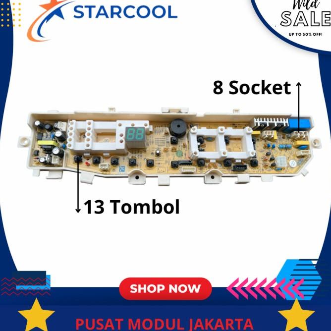 Modul Pcb Mesin Cuci Samsung Wobble 13 Tombol