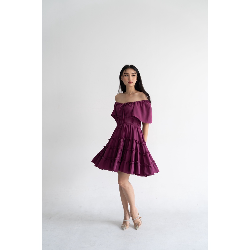 IWEARGRACIE - NORA DRESS / DRESS WANITA / MIDI DRESS