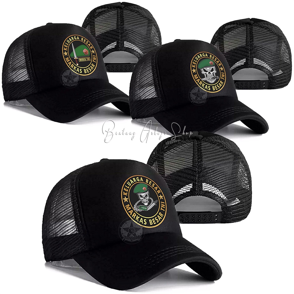 Topi Custom Keluarga Besar MABES-TNI Exclusive Gold