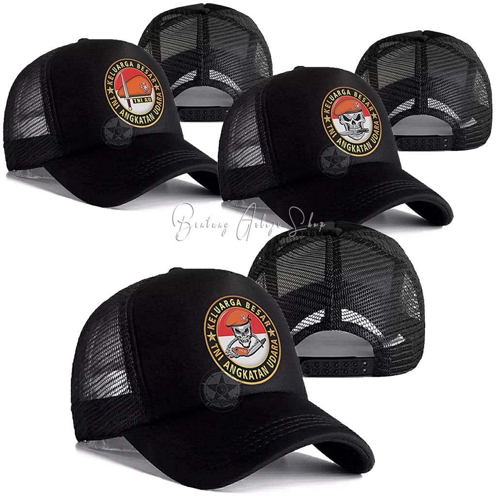 Topi Custom Keluarga Besar TNI-AU Exclusive Gold