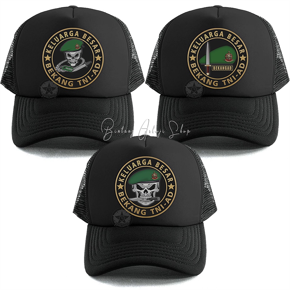 Topi Skull Keluarga Besar Bekang TNI-AD Istimewa &amp; Murmer