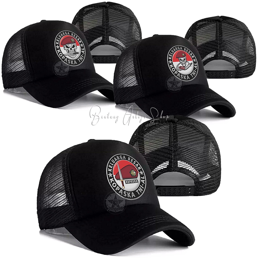 Topi Baret Keluarga Besar Kopaska TNI-AL Limited Edition Silver