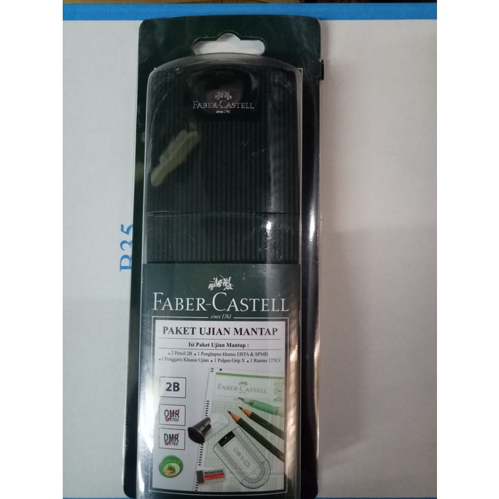 

BAYAR DITEMPAT Pensil Faber Castel Paket Ujian Mantap /ALAT TULIS AESTHETIC/ALAT TULIS SET/ALAT