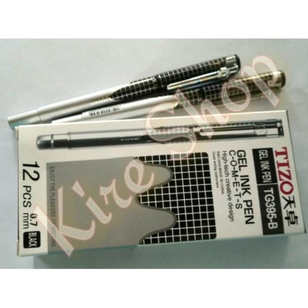 

TERLARIS Tizo Gel Tg395-B Bolpen / Bolpoin / Ballpoint Lusinan /ALAT TULIS AESTHETIC/ALAT TULIS