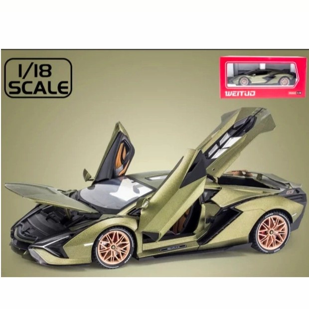 Flash Sale Miniatur Diecast Lamborghini Sian 1:18 Terbaru